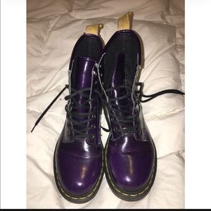 Purple Doc Martens